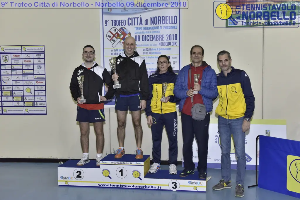 Tennistavolo Norbello: cronaca di una giornata veramente particolare