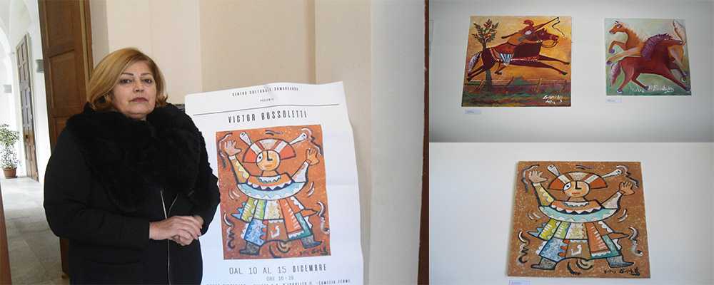 Inaugurata la mostra a firma del pittore Victor Bussoletti al Museo diocesano di Lamezia