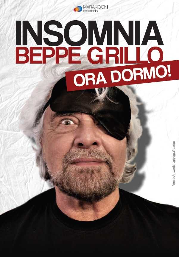 Beppe Grillo 4 spettacoli  Calabria a marzo: Corigliano, Catanzaro, Reggio e Rende