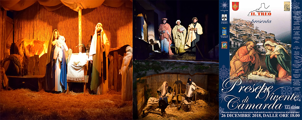 Presepe vivente di Camarda, XXX edizione, 26 dicembre 2018