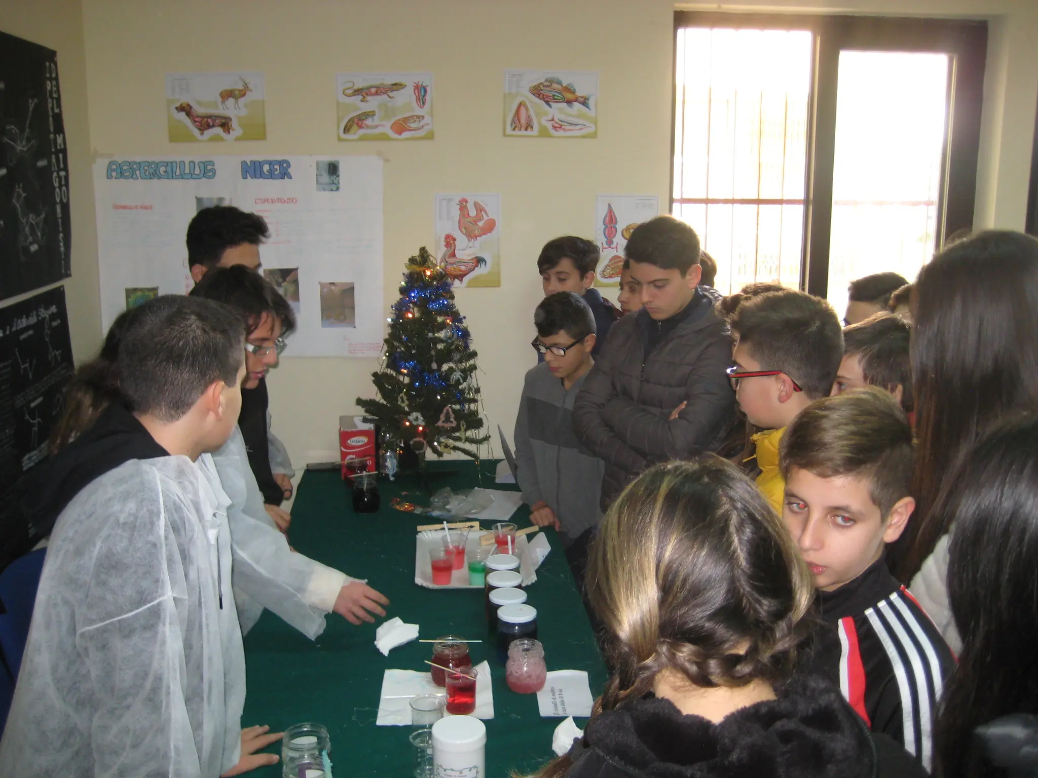 Ricercatore in classe al liceo scientifico Galileo Galilei