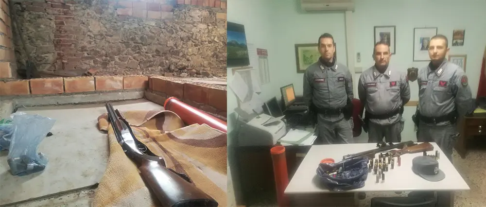 Aprigliano (Cs): sequestrato fucile da caccia con matricola abrasa. Quattro le persone denunciate