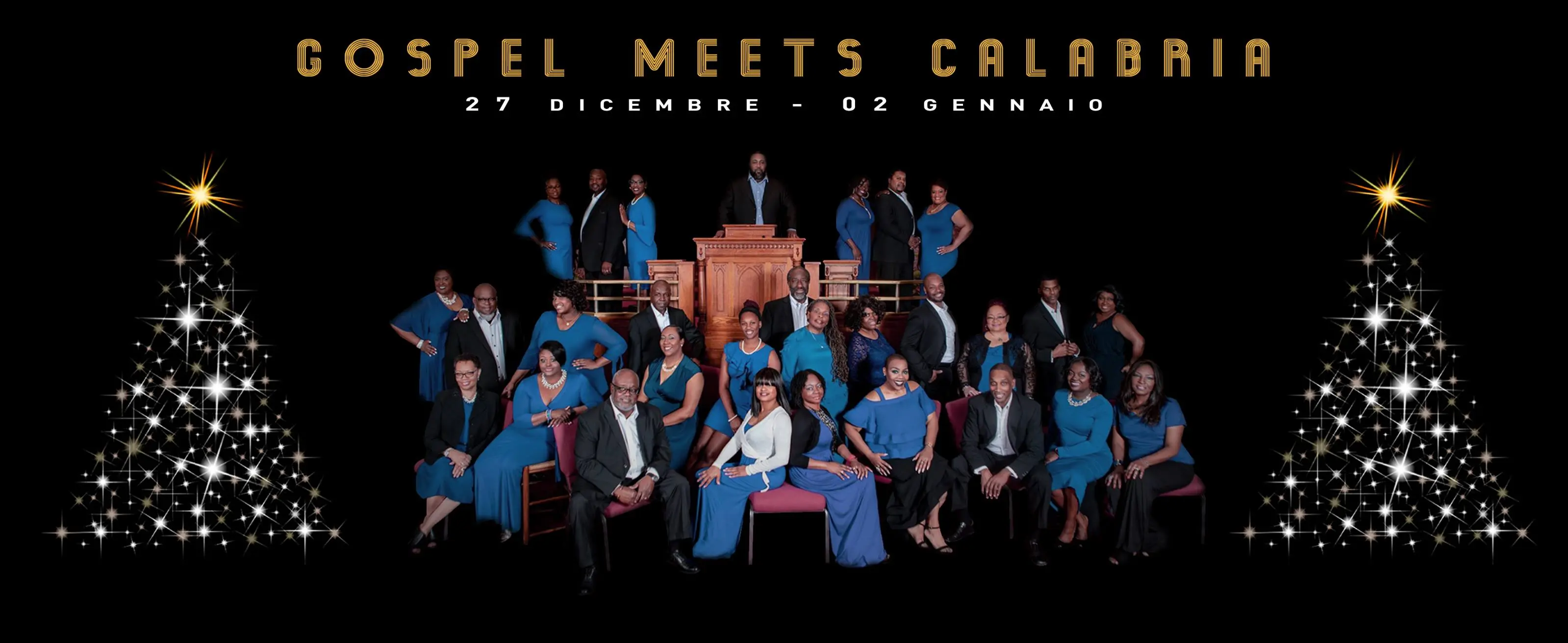 Gospel Meets Calabria da Catanzaro (27 dicembre) a Roccella Jonica (1 gennaio)