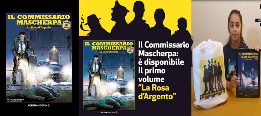 Il Commissario Mascherpa: fumetto “avvicinare i giovani e i più piccoli alla legalità” (Video)