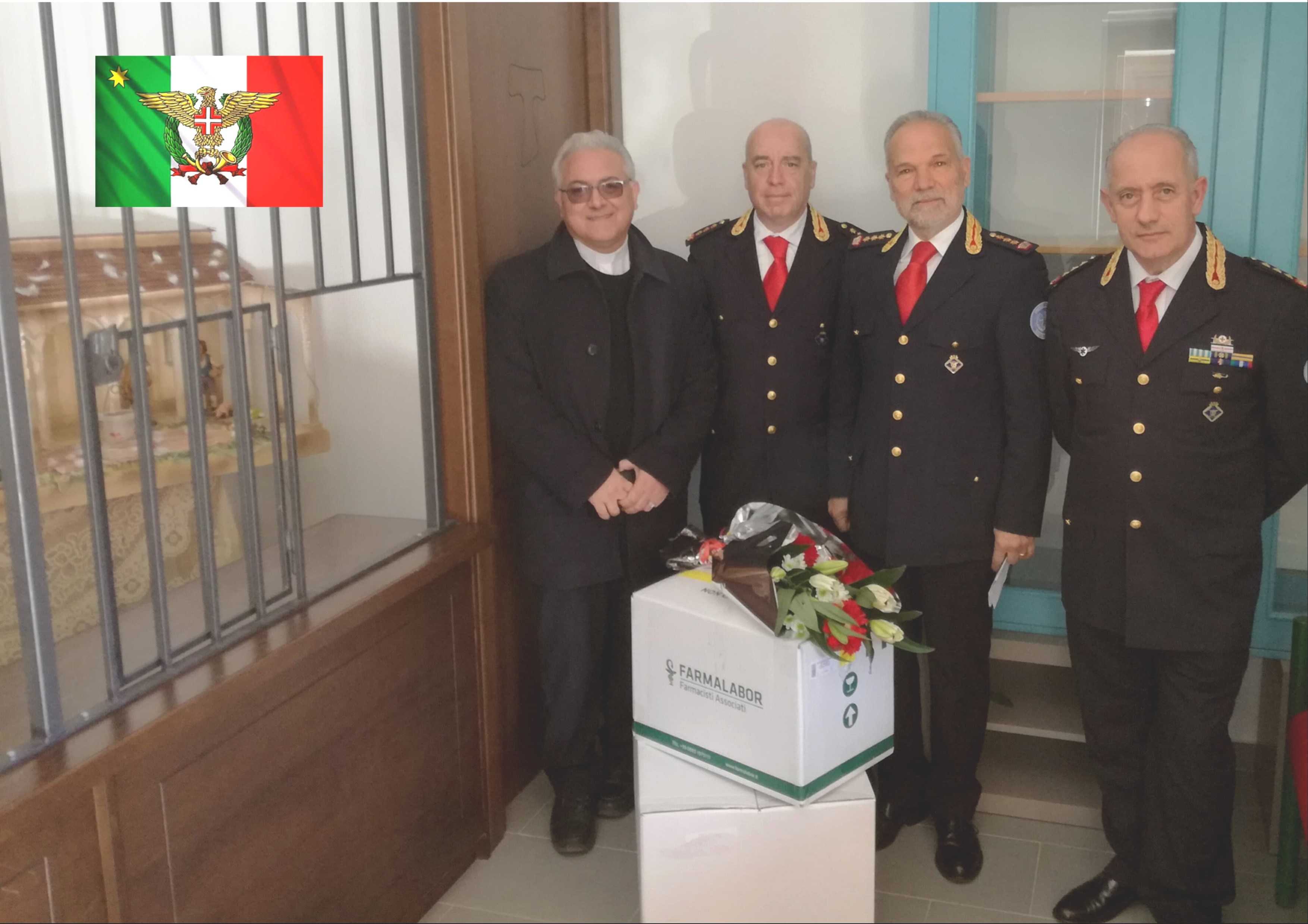 Donazioni alle Clarisse di Conflenti da parte  dei Corpi Sanitari Internazionali Calabria
