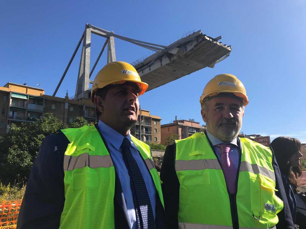 Ponte Morandi, nuova costruzione percorribile il 15 Aprile 2020