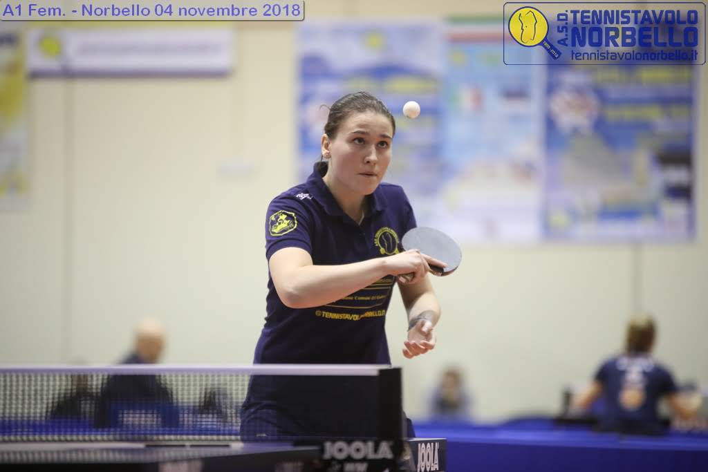 Tennistavolo Norbello: al concentramento A1 femminile di Castel Goffredo per guadagnare i play off