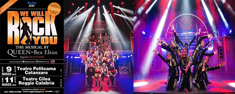 Fatti di musica festival: prima assoluta in Calabria Di We Will Rock You, il musical dei Queen