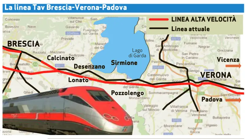 Tav: Centinaio a M5s, Brescia-Verona "serve e va realizzata"