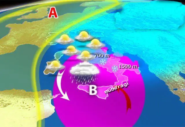 Maltempo senza tregua, piogge e nubifragi. Ecco il dettaglio su Nord, Centro, Sud e Isole