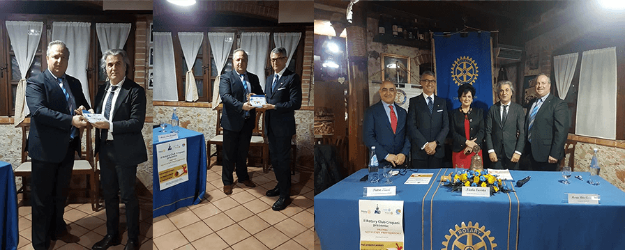 Rotary Club Cropani "Premio eccellenze professionali” al prof. Nicola Lombardo