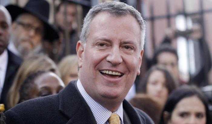 Decreto sicurezza: Bill de Blasio incoraggia Leoluca Orlando