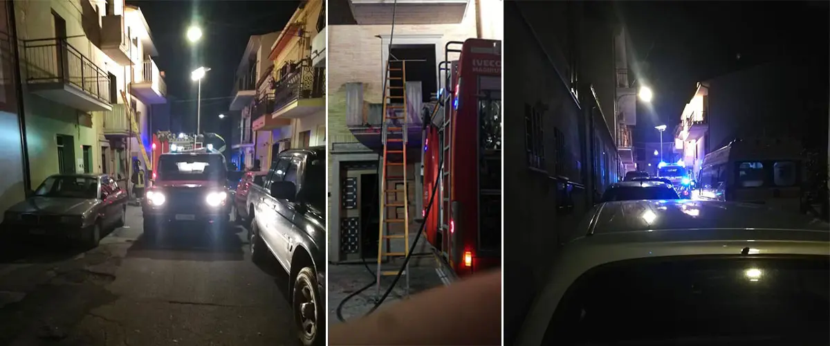 Tragedia a Cupello Incendio in una palazzina un morto