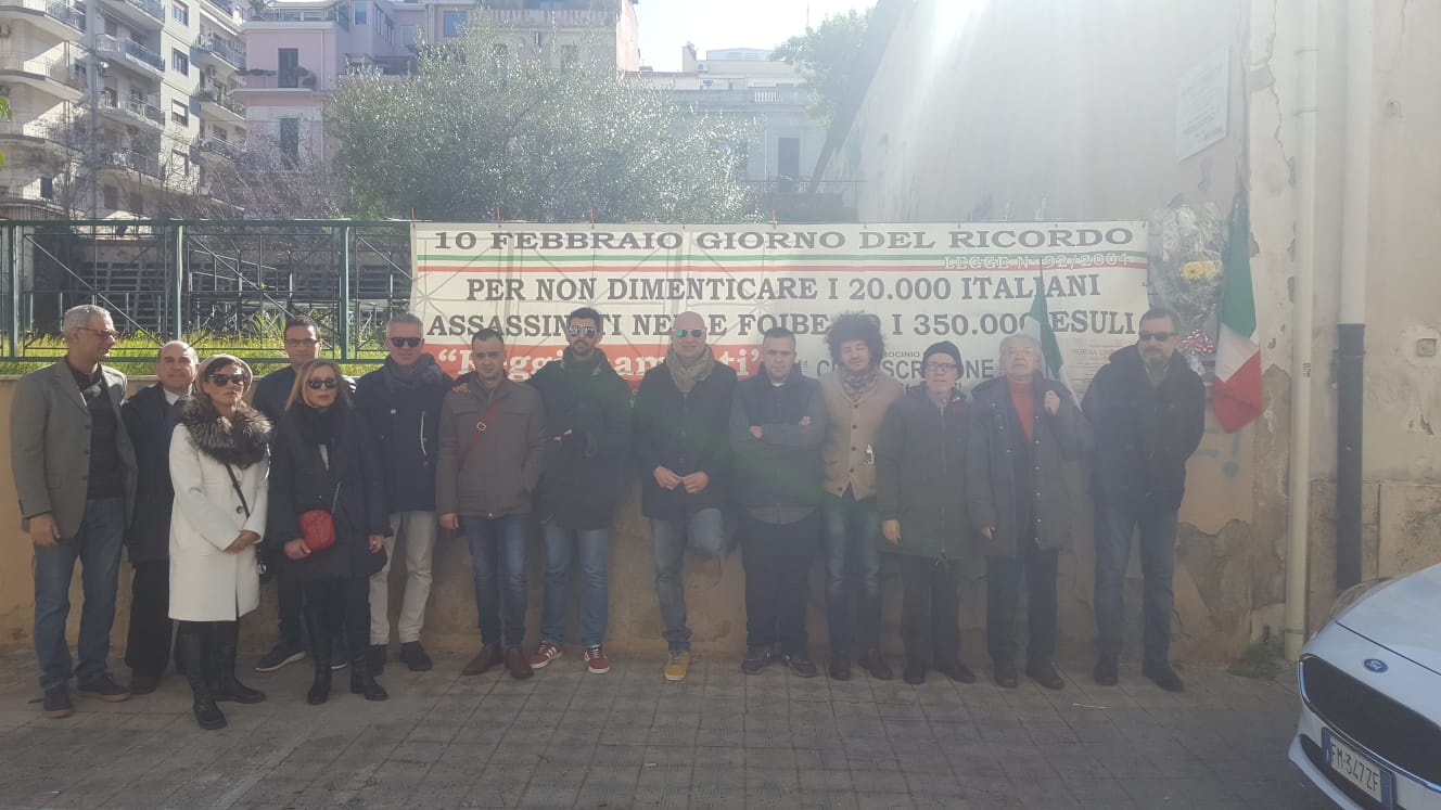 10 febbraio, anche Reggio ricorda le vittime delle Foibe