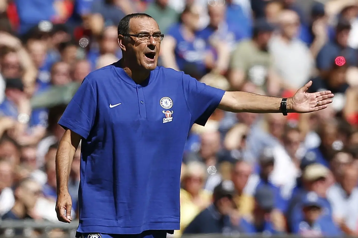 Calcio, il futuro di Sarri al Chelsea è in bilico