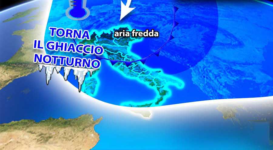 Meteo: Crollo termico sull’Italia, previsioni su Nord, Centro, Sud e Isole