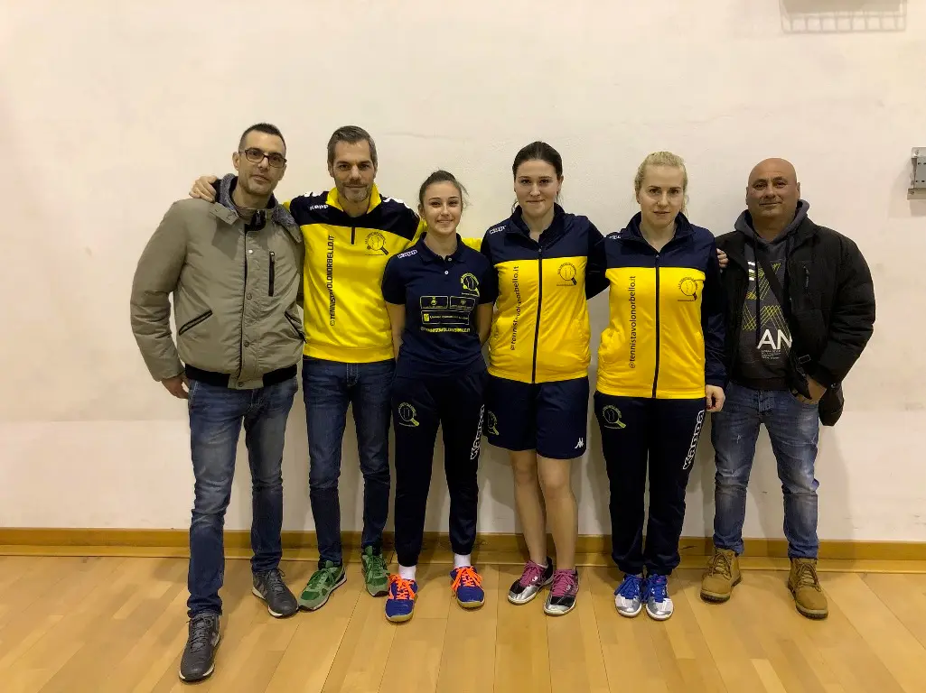 Tennistavolo Norbello: le donne guadagnano i play off