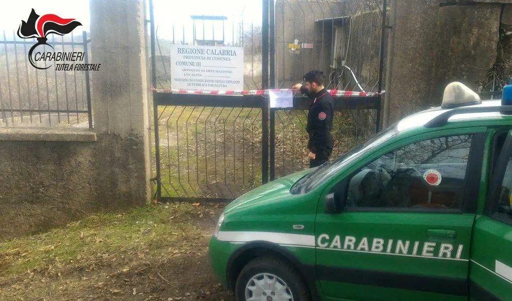 San Martino di Finita: Posto sotto sequestro depuratore comunale