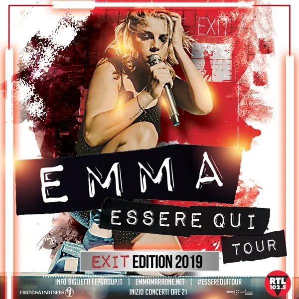 Countdown per Emma Marrone 16 febbraio Palacalafiore di Reggio Calabria