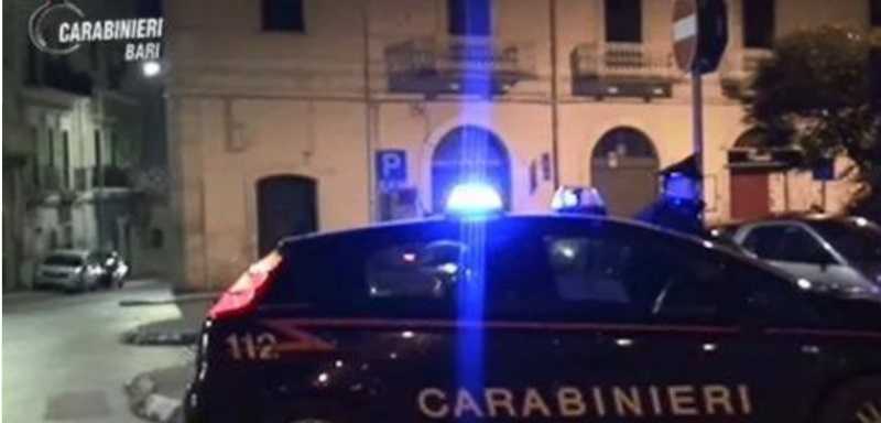 Arresti per estorsione operate dai carabinieri a Bitonto