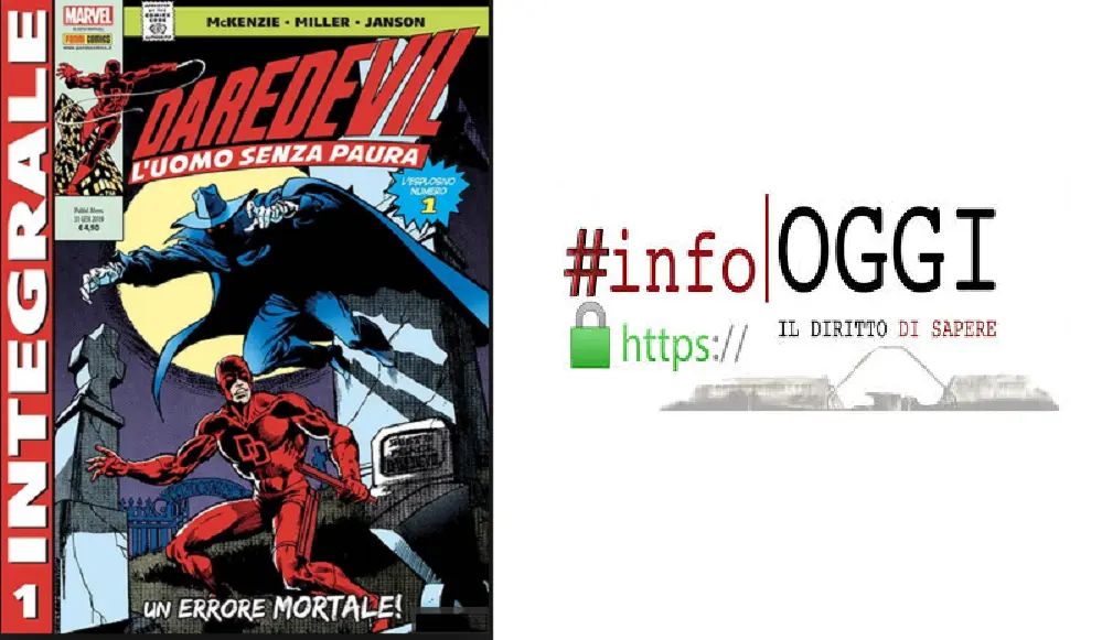 Daredevil riparte da 1 con la linea Panini Integrale