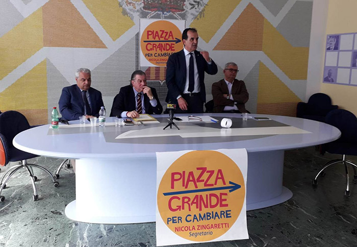 Verso le primarie Pd del 3 marzo. “Piazza Grande con Zingaretti”