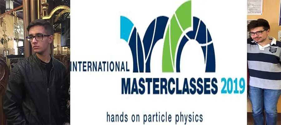 Due studenti catanzaresi Ciambrone e Scarpino all’international Physics Masterclass 2019