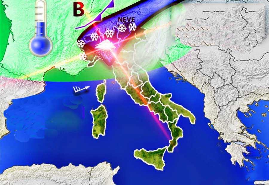 Meteo: Che tempo fa? 2 offensive invernali contro l'Italia, previsioni su Nord, Centro, Sud e Isole