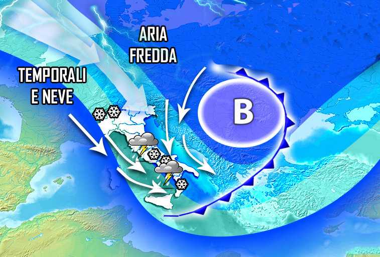 Meteo: settimana dal tempo fragile, previsioni su Nord, Centro, Sud e Isole