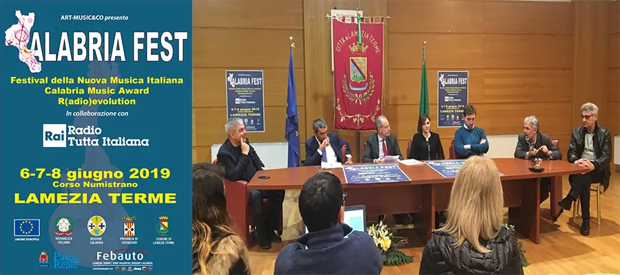 Presentato nella sala Napolitano  Del comune di Lamezia Terme il “Calabria Fest”