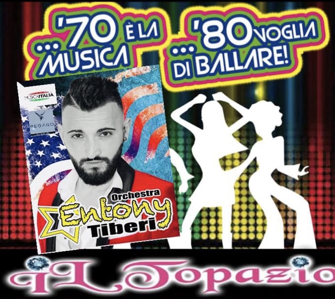 Pontinia, serata anni ‘70 e ‘80 al Topazio: la musica di Tiberi trionfa e unisce tutti