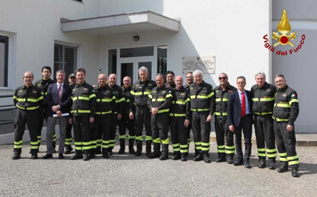 Fabio Dattilo, Emilio Occhiuzzi e Francesco Notaro in visita al Comando Provinciale di Catanzaro