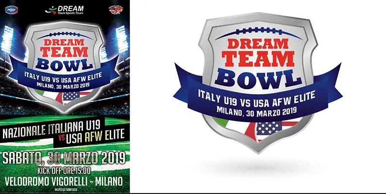 Fidaf. Dream Team Bowl: Italia vs Usa al Vigorelli!