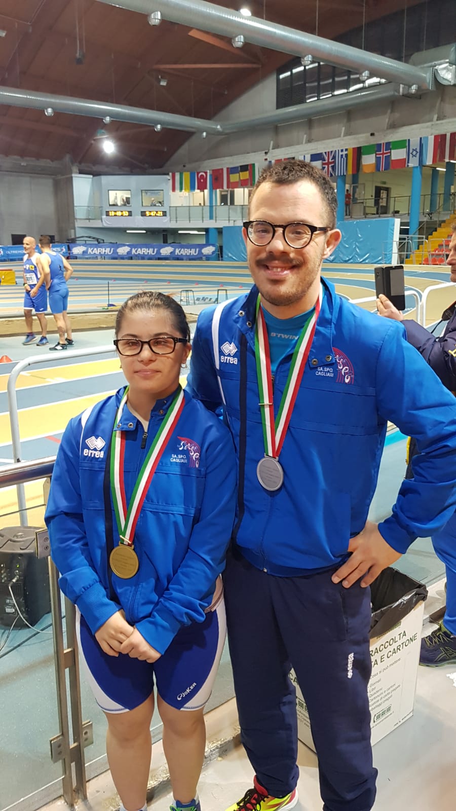 Sa.Spo Cagliari: tante medaglie colorate raccolte agli indoor anconetani di atletica leggera