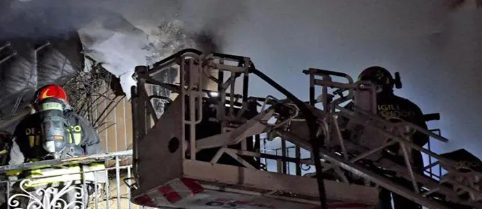 Incendio Cogoleto: Drammatico racconto, testimone coi pompieri ho salvato mia madre