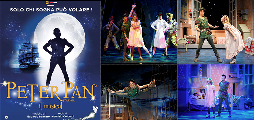 Peter Pan il musical il 24 aprile al teatro Cilea di Reggio “Solo chi sogna può volare!”
