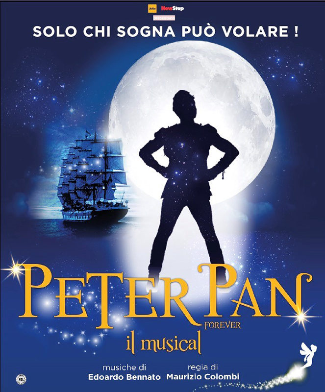 Peter Pan il musical il 24 aprile al teatro Cilea di Reggio “Solo chi sogna può volare!”