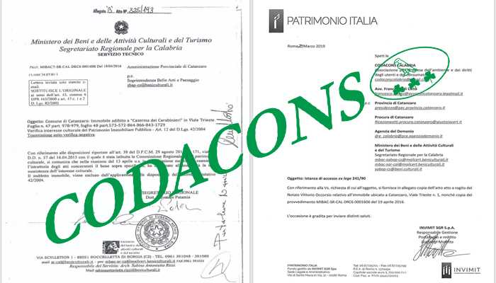 Codacons: Convento di Santa Chiara L’Associazione scrive al Ministro