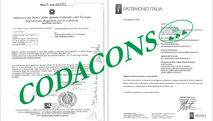 Codacons: Convento di Santa Chiara L’Associazione scrive al Ministro