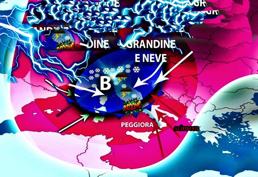 Meteo: Dal Polo Nord freddo gelido. Previsioni 3 e 4 aprile su Nord, Centro, Sud e Isole