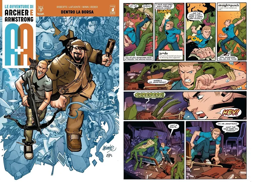 "A+A" con Star Comics il reborn di Archer & Armstrong