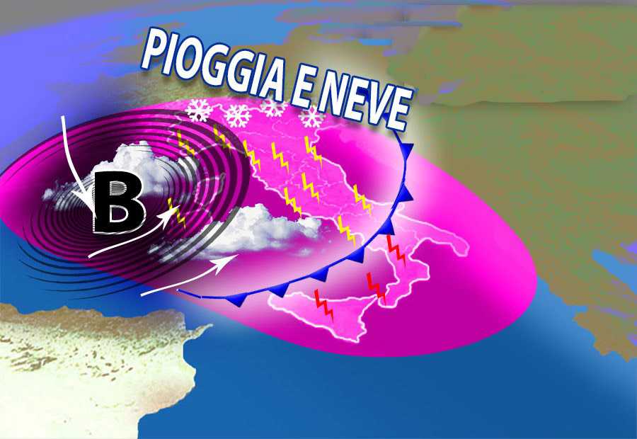 Meteo: Weekend con ombrelli aperti, previsioni su Nord, Centro, Sud e Isole