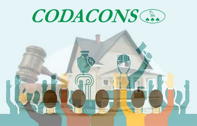 Codacons: sospendere tutte le aste giudiziarie, " Gli arresti di Lamezia Terme confermano"