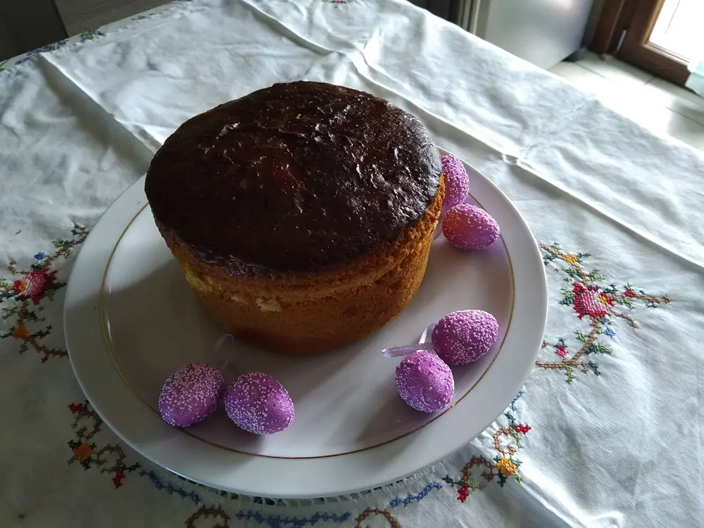 Schiacciata di Pasqua toscana