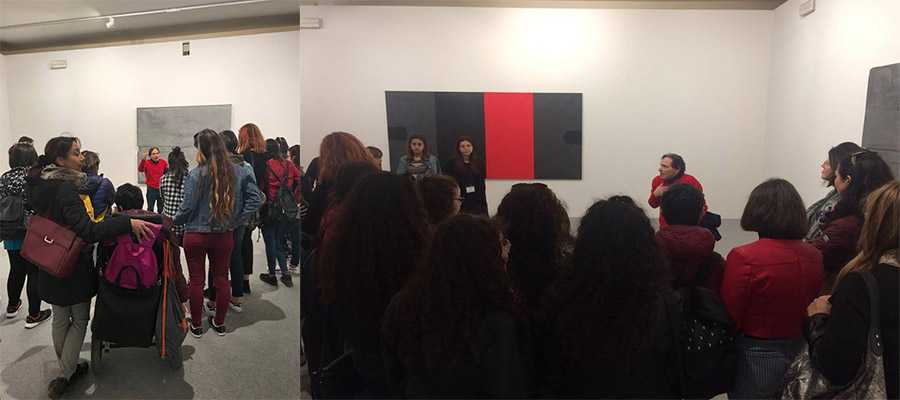 Gli studenti dell’istituto “Bruno Chimirri” di Catanzaro al Museo delle Arti di Catanzaro