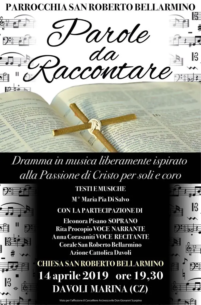 Dramma in musica a davoli marina per la domenica delle palme