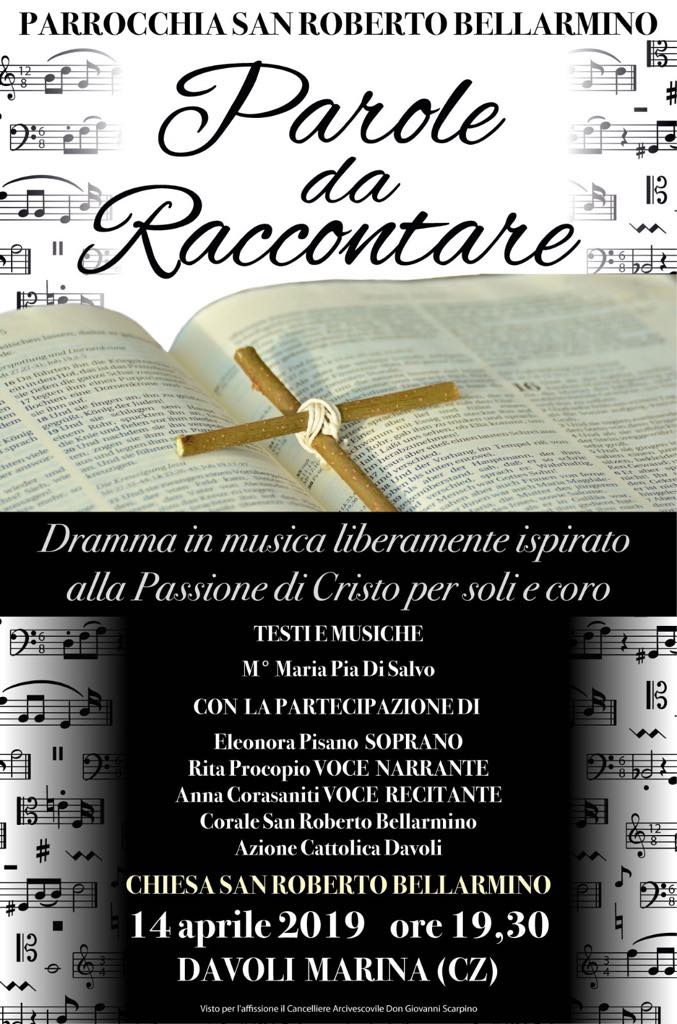 Dramma in musica a davoli marina per la domenica delle palme