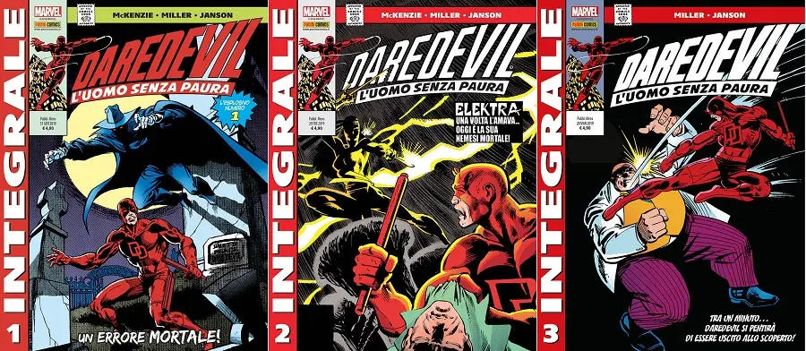 Il Daredevil di Frank Miller nell'integrale Panini