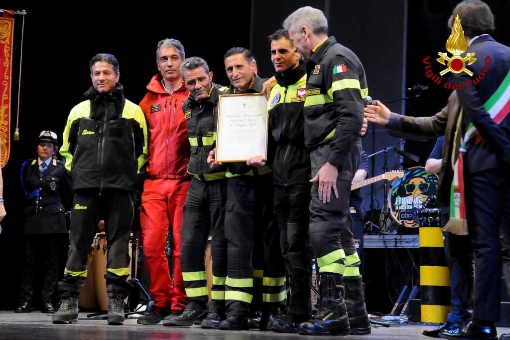 Premio "San Giorgio d'oro della Città di Reggio Calabria" ai VVF
