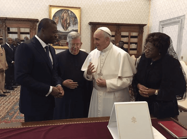 Papa: riceve presidente del Togo
